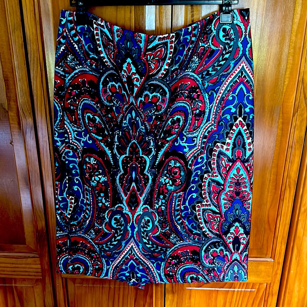 Colorful Talbots Skirt